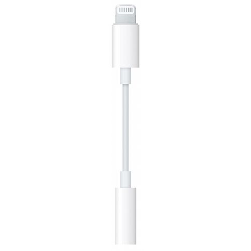 Mmx62 - Adaptateur D'origine Lightning Vers Jack 3.5mm - Blanc (blister)