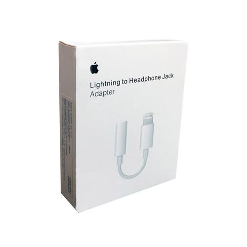 Mmx62 - Adaptateur D'origine Lightning Vers Jack 3.5mm - Blanc (blister)