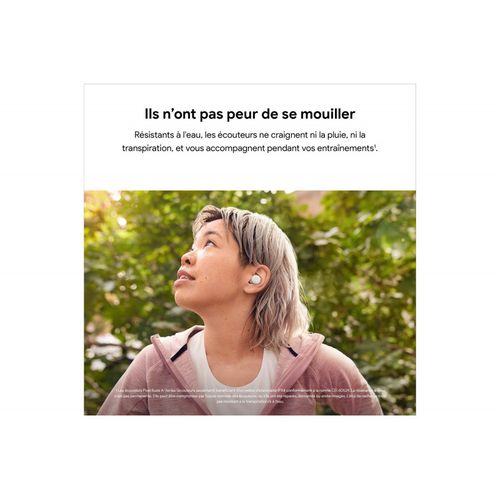 Ecouteurs Sans Fil Bluetooth  Pixel Buds à Serie à Réduction De Bruit Blanc