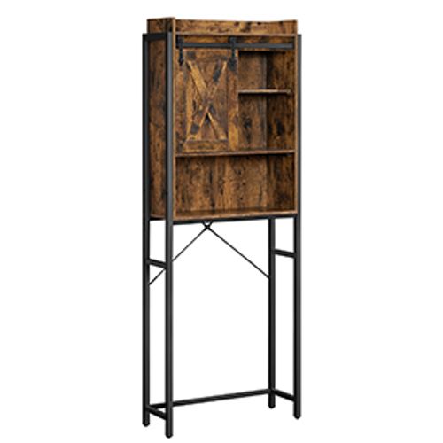 Étagère Wc, Meuble De Rangement Pour Toilettes, Pour Machine à Laver, Placard, Cadre En Acier