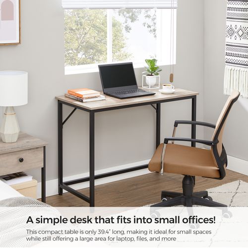 Bureau, Table, Poste De Travail, Petite Taille, 100 X 50 X 75 Cm, Pour Bureau, Salon
