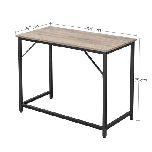 Bureau, Table, Poste De Travail, Petite Taille, 100 X 50 X 75 Cm, Pour Bureau, Salon