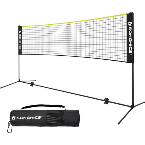 Filet De Badminton 5m, Pliable, Facile À Monter, Hauteur Réglable Multicolore