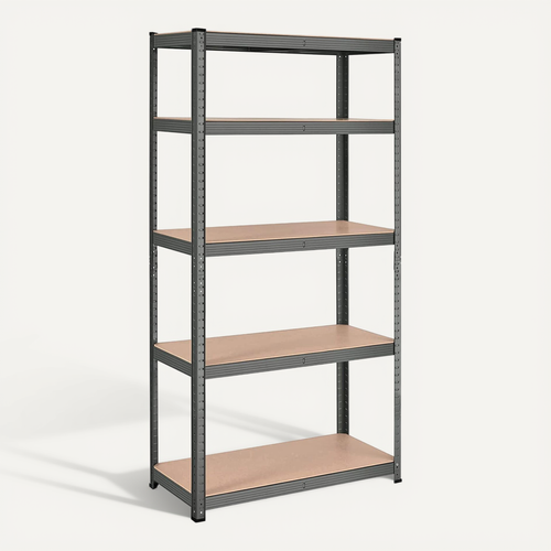 étagère, Planches Réglables, 40 X 90 X 180 Cm, Capacité 875 Kg, Gris