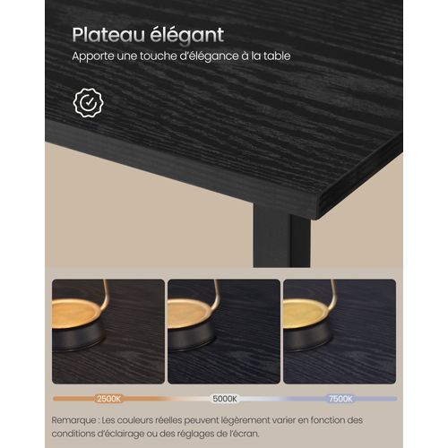 Bureau Avec Rangement, Bureau D'angle En L, Poste De Travail Avec 2 étagères, Noir Boisé