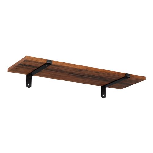Lot De 2 Étagères Murales, Décoratives, Style Rétro, Charge Max. 15 Kg/étagère