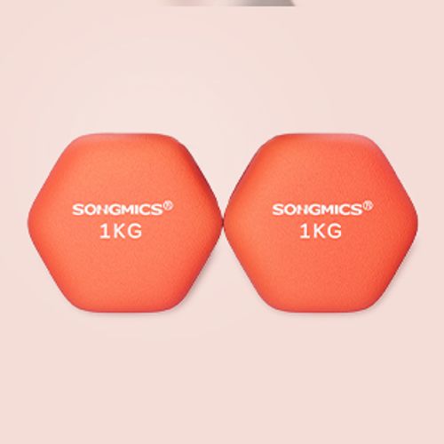 Haltères Hexagonaux HOMCOM - Lot De 2 - Poids De 4 à 20 Kg (fonte Avec Revêtement Caoutchouc) - Poignée Moletée Antidérapante - Pour Musculation à La Maison Ou En Salle - 3