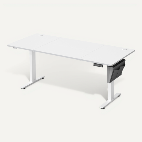 Bureau électrique Réglable En Hauteur SONGMICS - Plateau 180x80 Cm - Mémoire 4 Positions (72-120 Cm) - Port USB-C - Marron/Noir - 3