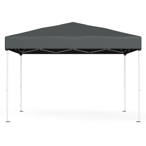 Pavillon Pliant 3 X 3 M, Protection Solaire, Tente De Jardin, Portable, Usage Extérieur, Gris