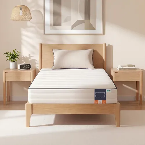 Matelas Mousse 90x190 cm - Accueil Mémoire De Forme - 7 Zones - Epaisseur 16 cm - Housse lavable