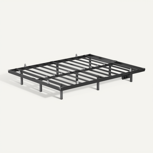 Lit Flottant 140 X 190 Cm Avec LED, Ports USB Et Prises Ca, Pour Chambre, Capacité 500 Kg, Noir