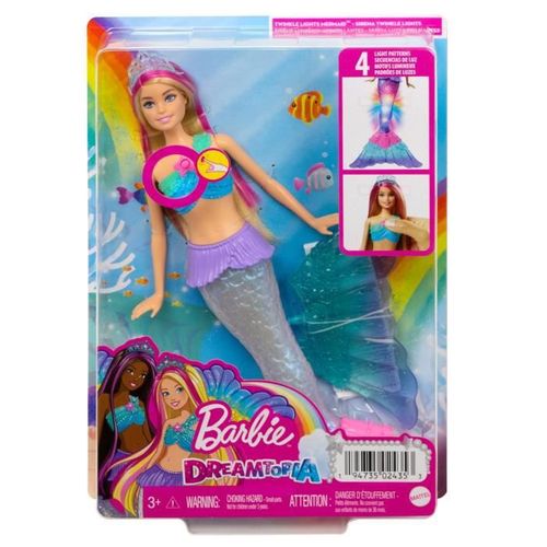 Barbie - Sirène Lumières De Rêve - Poupée