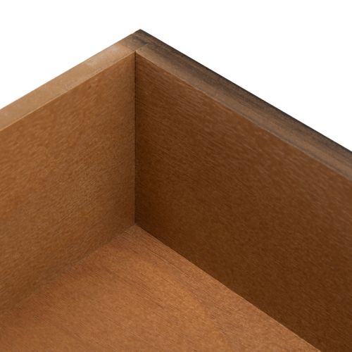 Bout de canapé Uma Marron Bois 50 X 40 X 65 Cm