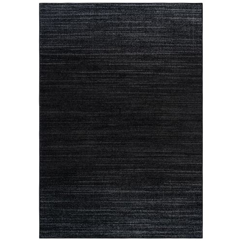 Tapis Adirondack 91 X 152 Cm Moderne Atlas Noir/ivoire