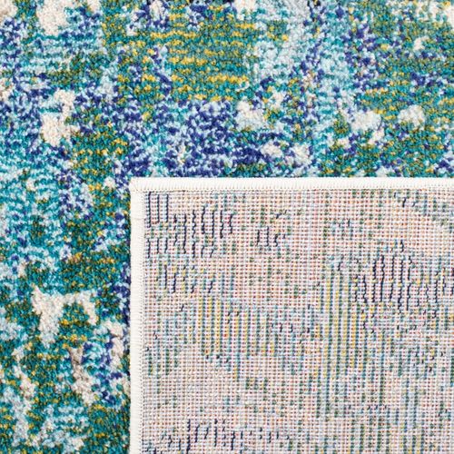 Tapis Madison 122 X 183 Cm De Transition Maris Vert / Turquoise