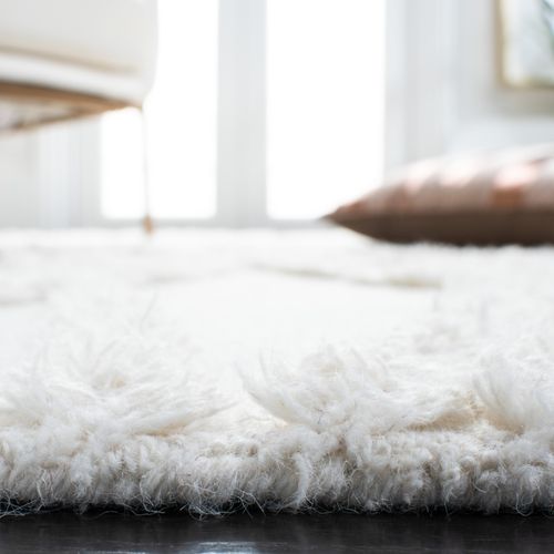 Tapis Casablanca 91 X 152 Cm Marocain Cyra Ivoire / Marron