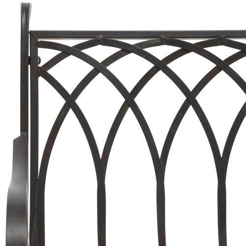 Fauteuil à Bascule Pour L'extérieur Lucero Rouge Le Fer 62 X 40 X 109