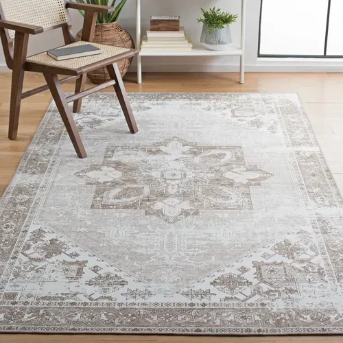 Tapis Tucson 152 X 244 Cm Traditionnel Kushim Sage / Ivory