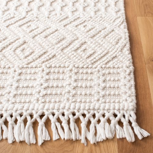 Tapis Casablanca 183 X 183 Cm Bohème Opal Blanc