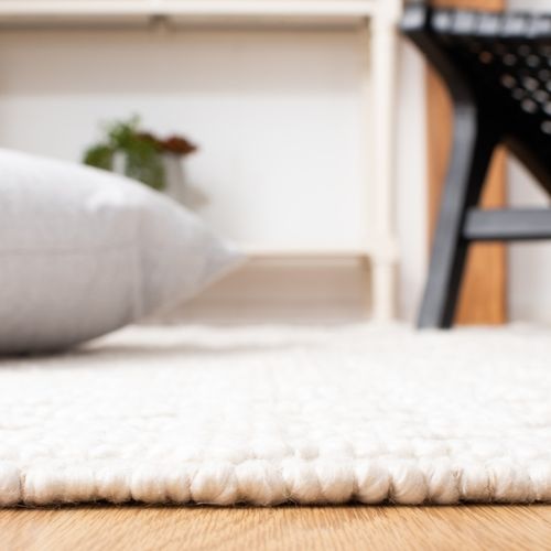 Tapis Casablanca 183 X 183 Cm Bohème Opal Blanc