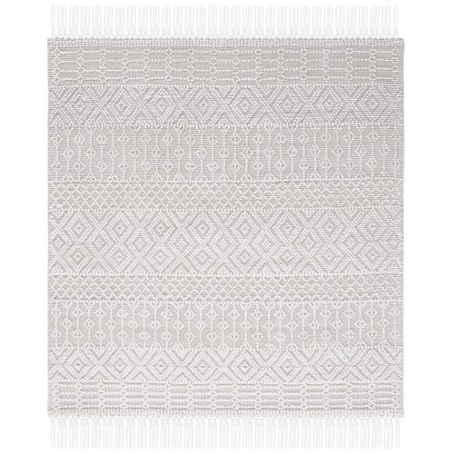 Tapis Casablanca 183 X 183 Cm Bohème Opal Blanc