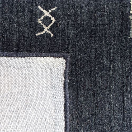Tapis Himalaya 69 X 183 Cm Contemporain Ezra Fusain