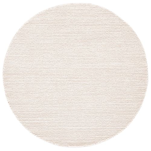Tapis Natura 122 X 122 Cm Fibre Naturelle Hermione Blanc