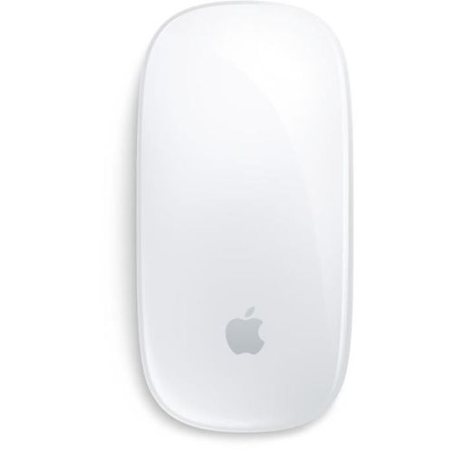 Souris Rechargeable Bluetooth Blanche Multi-touch - Ambidextre, Silencieuse