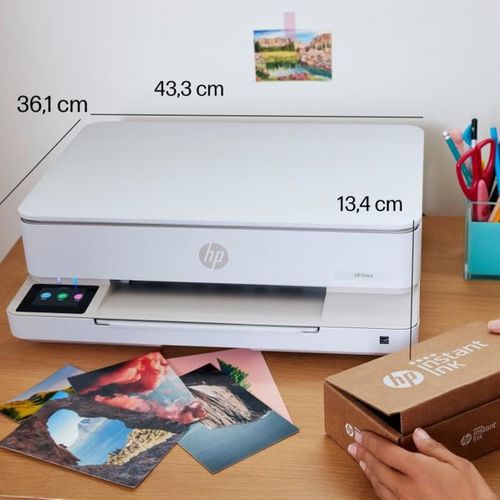 Imprimante Multifonction 6110e Jet D'encre - Wi‑fi, Recto‑verso, Écran 2,4"