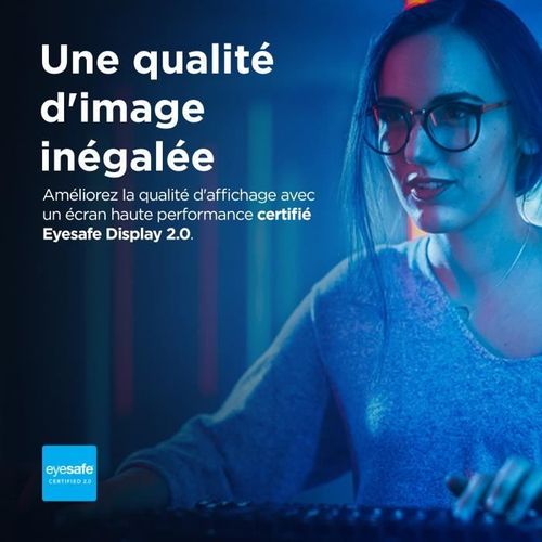 Ecran PC Gamer - Lenovo Legion R27i-30 - 27 Ips Fhd 180hz (od) - 0,5ms - HDMI 2.1