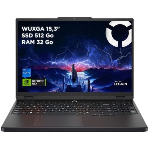 PC Portable Gamer Legion 5 15irx10 - Sans Windows - 15,3 165 Hz Ips - Core I7-13650hx - Rtx 5070 11
