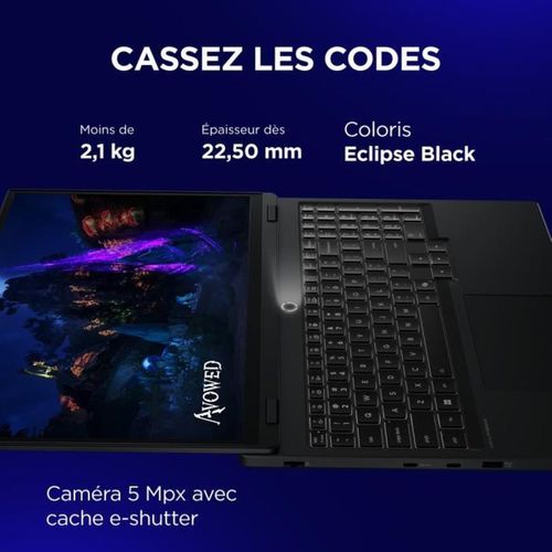 PC Portable Gamer Legion 5 15irx10 - Sans Windows - 15,3 165 Hz Ips - Core I7-13650hx - Rtx 5070 11