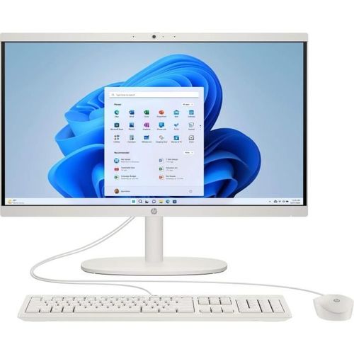 PC Tout-en-un 22-dg0000nf - 21,5" Fhd - Intel N100 - Ram 8go - 256go - Windows 11