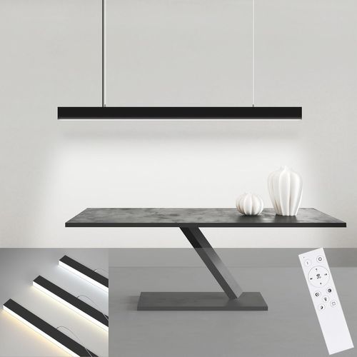 Suspension LED Pour Table à Manger, Intensité Variable, Moderne, Avec Télécommande