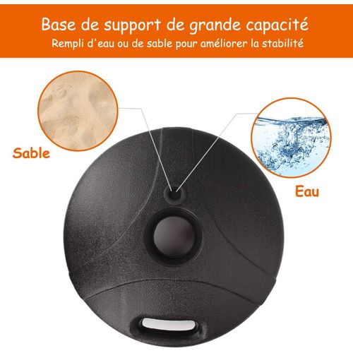 Punching Ball Enfants Sur Pied Avec Gants Et Pompe à Main Gonflable Réglable En Hauteur 90-130cm