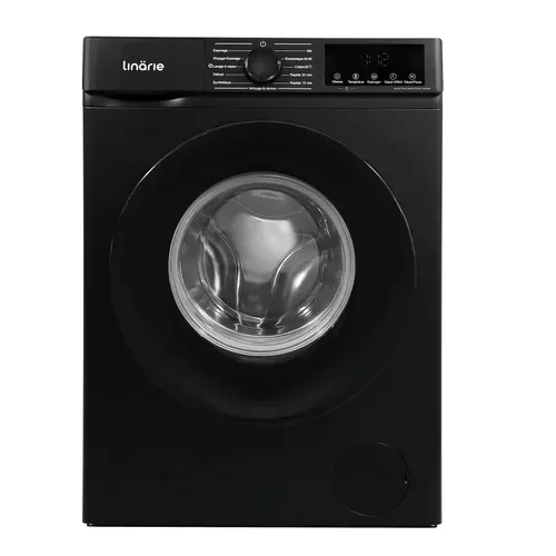 Lave-linge Hublot Orsan Linarie Ljwm812abk Noir 8kg 1200 Tours Moteur Induction 11 Programmes et