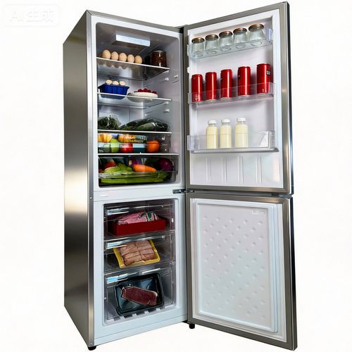 Lmco231es Réfrigérateur Congélateur Froid Ventilé 231 Litres Silver