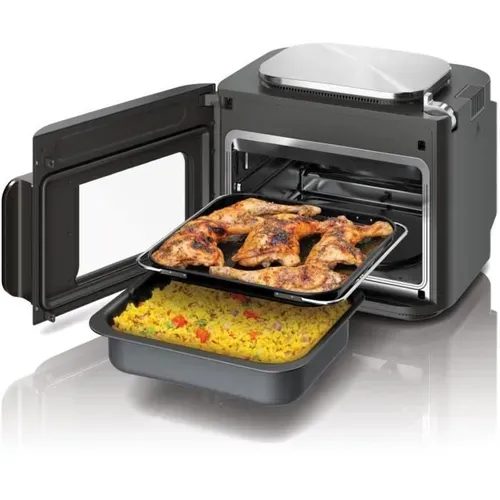 Combi Multicuiseur Four Et Friteuse Sans Huile - Sfp700eu - 12-en-1 - 1780 W - Gris