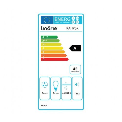 Hotte De Plan De Travail Rahp6x 60 Cm Inox Et Verre