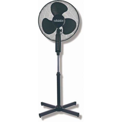 Ventilateur Sur Pied Noir 40 Cm  Ha4010-noir