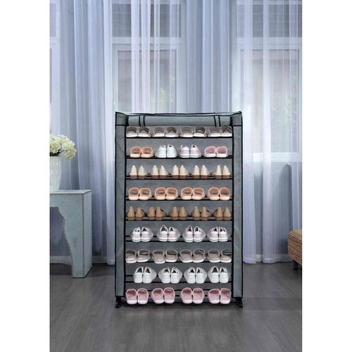 Meuble à Chaussures 9 Niveaux  Hg8077-gry