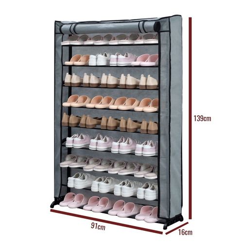 Meuble à Chaussures 9 Niveaux  Hg8077-gry