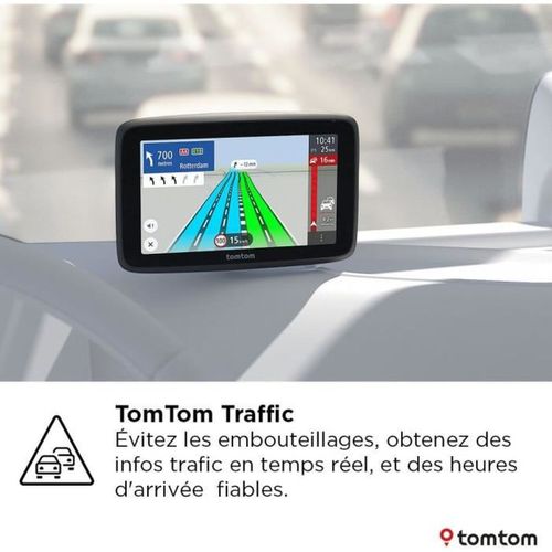 Gps Professionnel 6" Pour Poids Lourds - Europe, Écran 1280x720, Wi‑fi