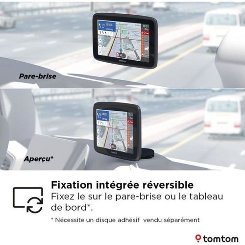 Gps Professionnel 6" Pour Poids Lourds - Europe, Écran 1280x720, Wi‑fi