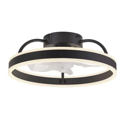 Ventilateur De Plafond Avec Éclairage 34w 40 Cm Silencieux Variable 3 Températures De Couleur