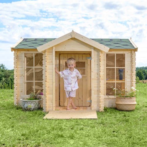 Maison En Bois Pour Enfants - M520 - 241x187xh151cm/2.63m2