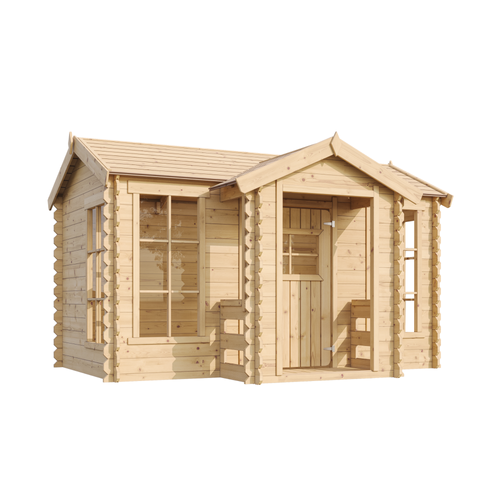 Maison En Bois Pour Enfants - M520 - 241x187xh151cm/2.63m2