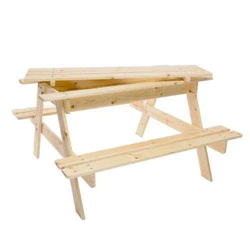Table Enfant Pour Le Jardin - M010-1 - 90x90xh50 Cm