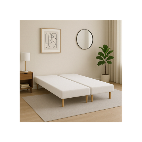 Sommier Tapissier 90x200x2 – Sommier Avec Pieds – Fabrication Française