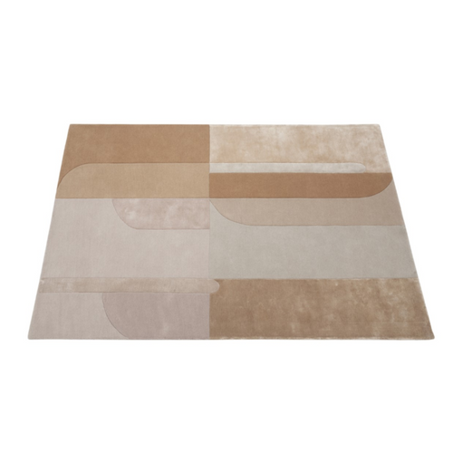 Tapis Moderne Tufté Main Laine Et Viscose Richmond 200 X 300 Cm